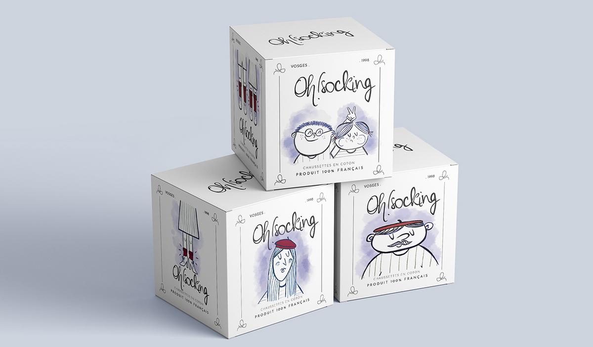 Packaging de Oh! socking